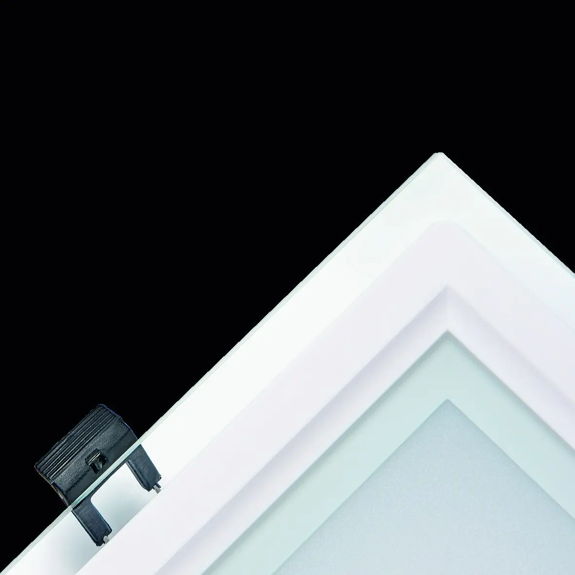 Produktfoto 1 von Decken- und Wandeinbauleuchte LED Glas Panel 200 Q weiß 14W 840 350mA