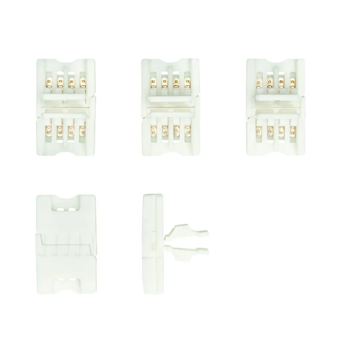 Produktfoto 1 von Verbind starr Flex LED SMD5050 4-polig RGB 5er Set