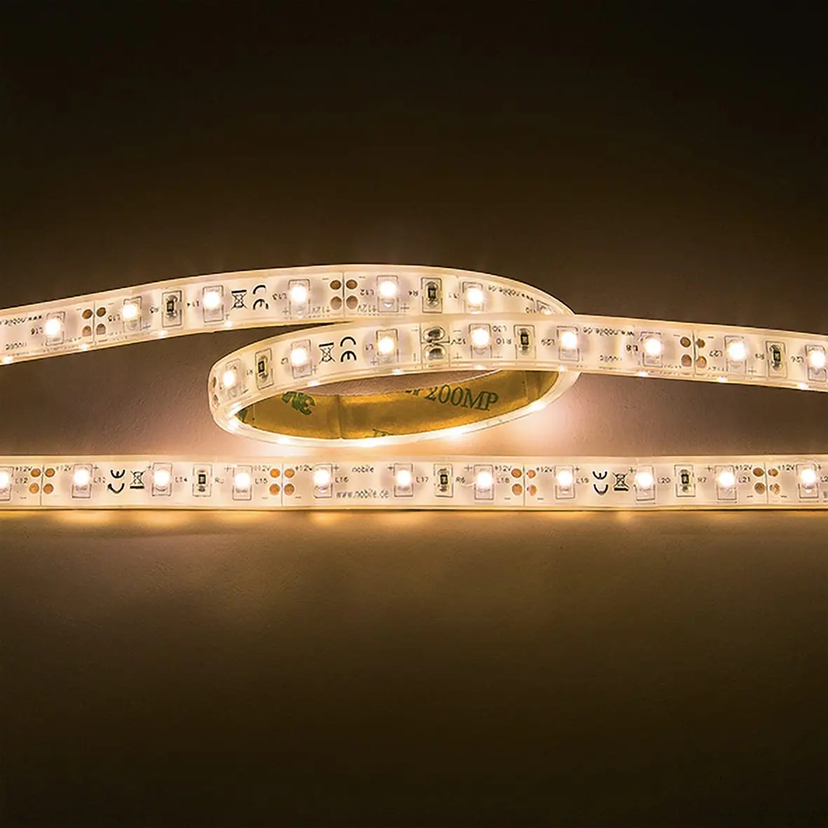 Produktfoto 1 von Flexible LED SMD 3528 5m warmweiß 4,8W/m 12V IP67