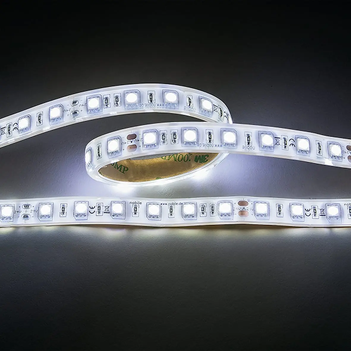 Produktfoto 1 von Flexible LED SMD 5050 2m kaltweiß 14,4W/m 24V IP67