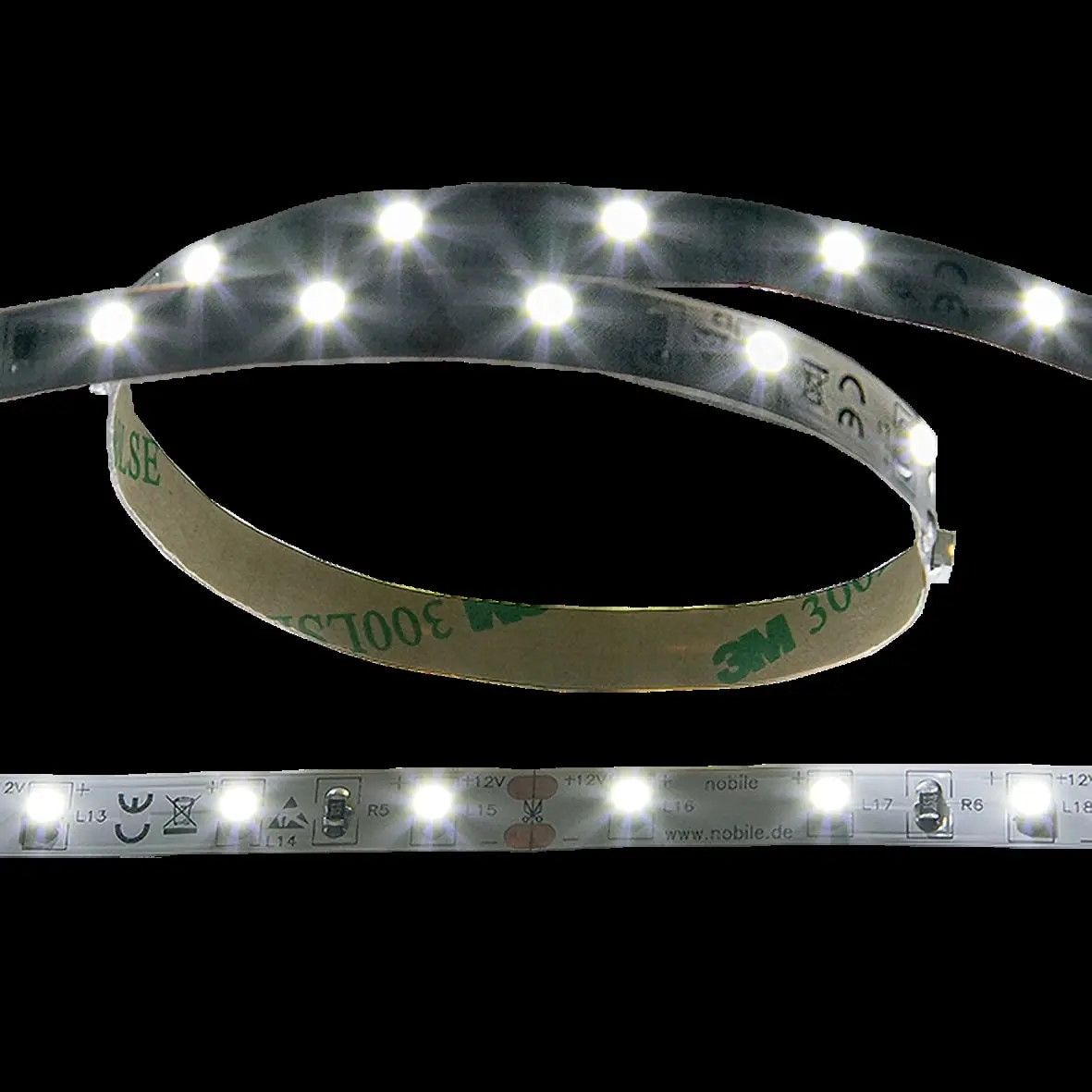 Produktfoto 1 von Flexible LED SMD 3528 5m kaltweiß 4,8W/m 12V