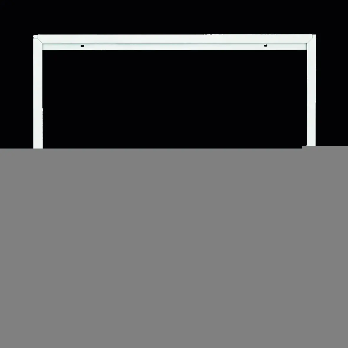 Produktfoto 1 von Mechanisches Zubehör für Leuchten Aufbaurahmen weiß für Panel 622x622