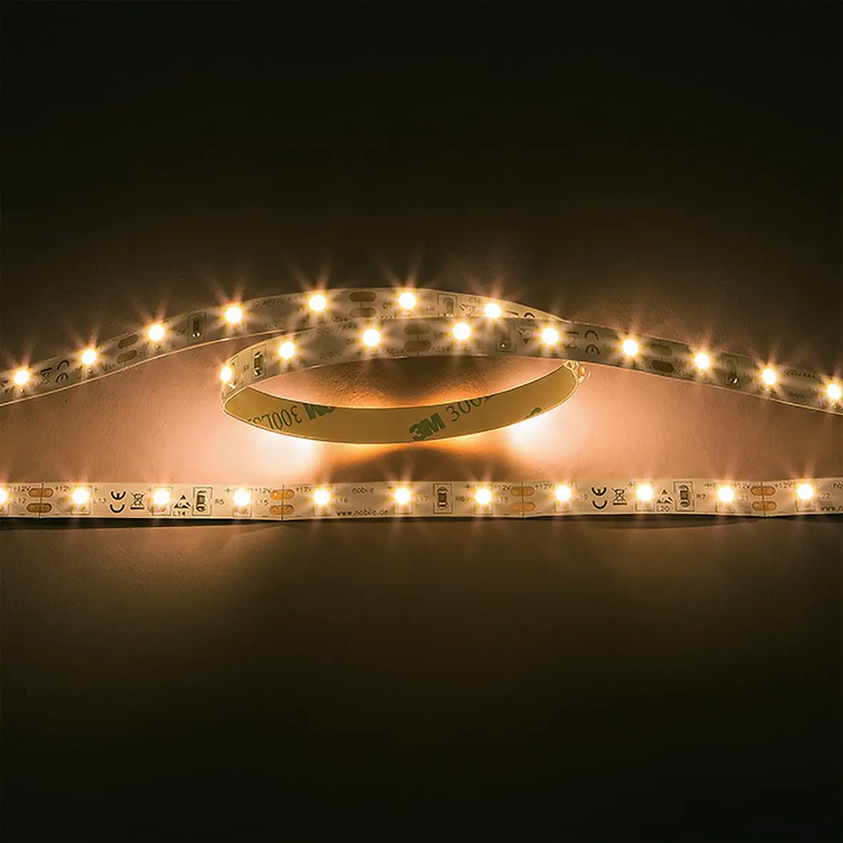 Produktfoto 1 von Flexible LED SMD 3528 2m warmweiß 4,8W/m 12V