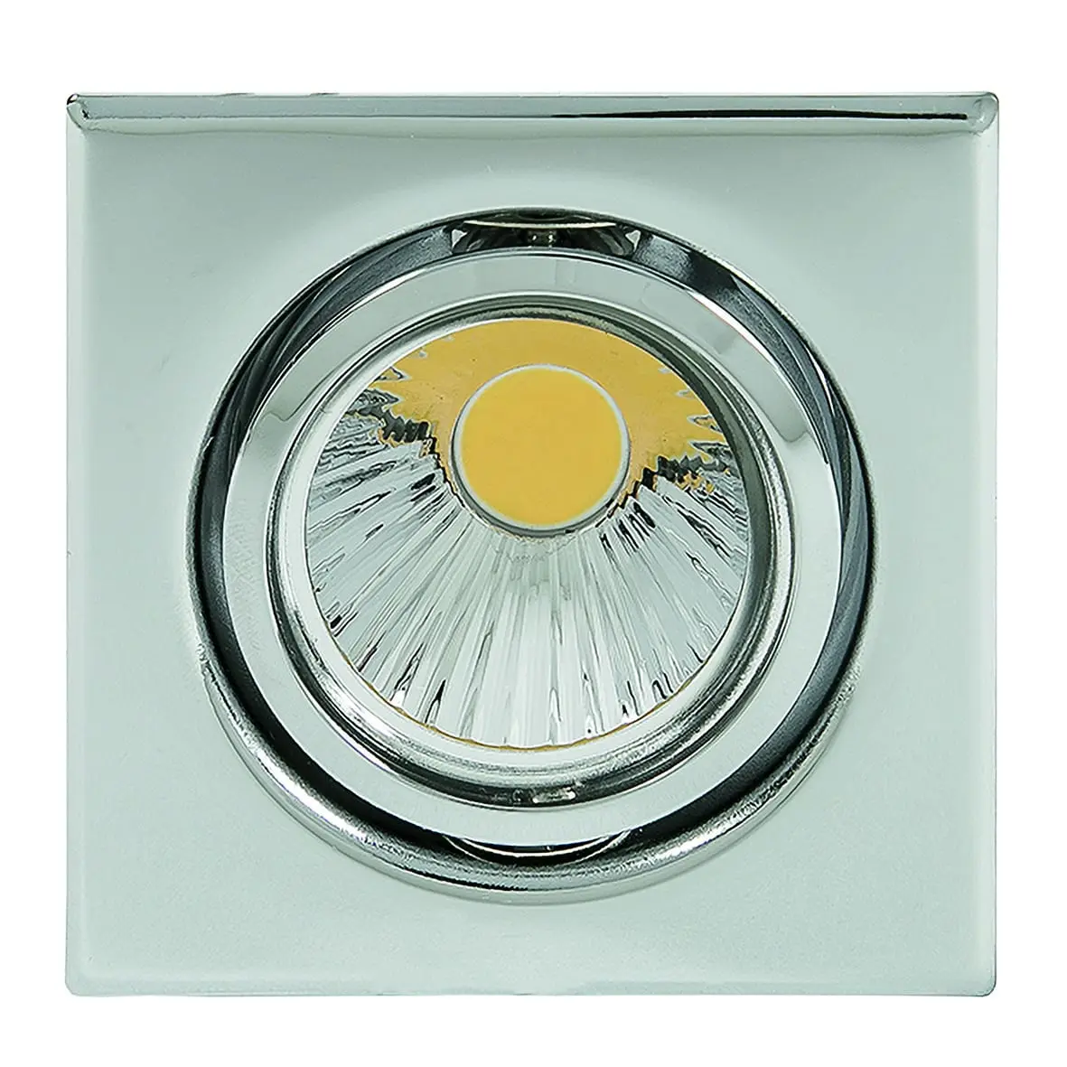 Produktfoto 1 von Leuchte D 3830 Quadratisch chrom schwenkbar G5,3