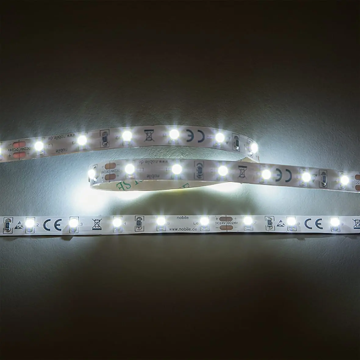 Produktfoto 1 von Flexible LED SMD 3528 5m kaltweiß 4,8W/m 24V