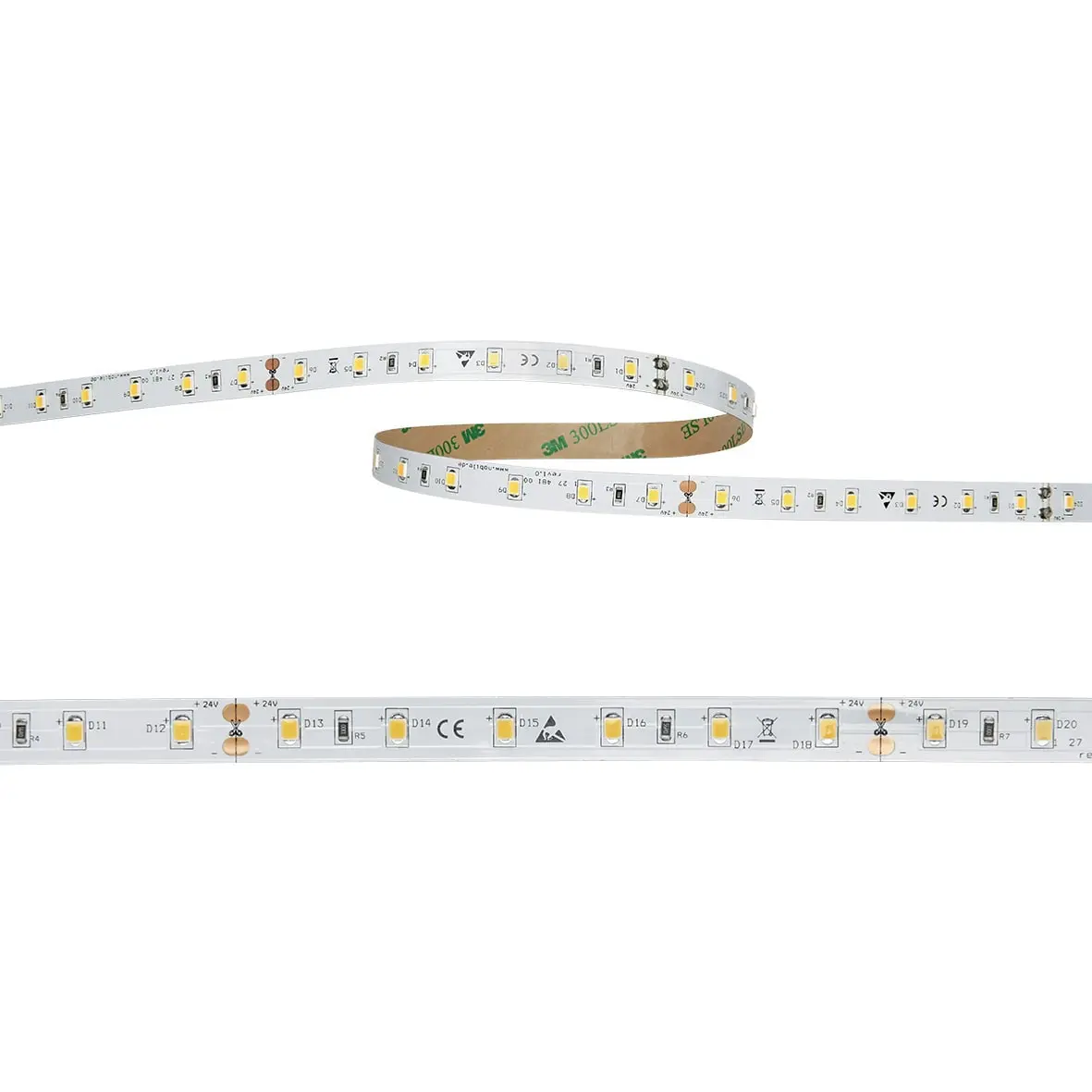 Produktfoto 1 von Flexible LED SMD 2835 5m 3000K 5W/m 24V