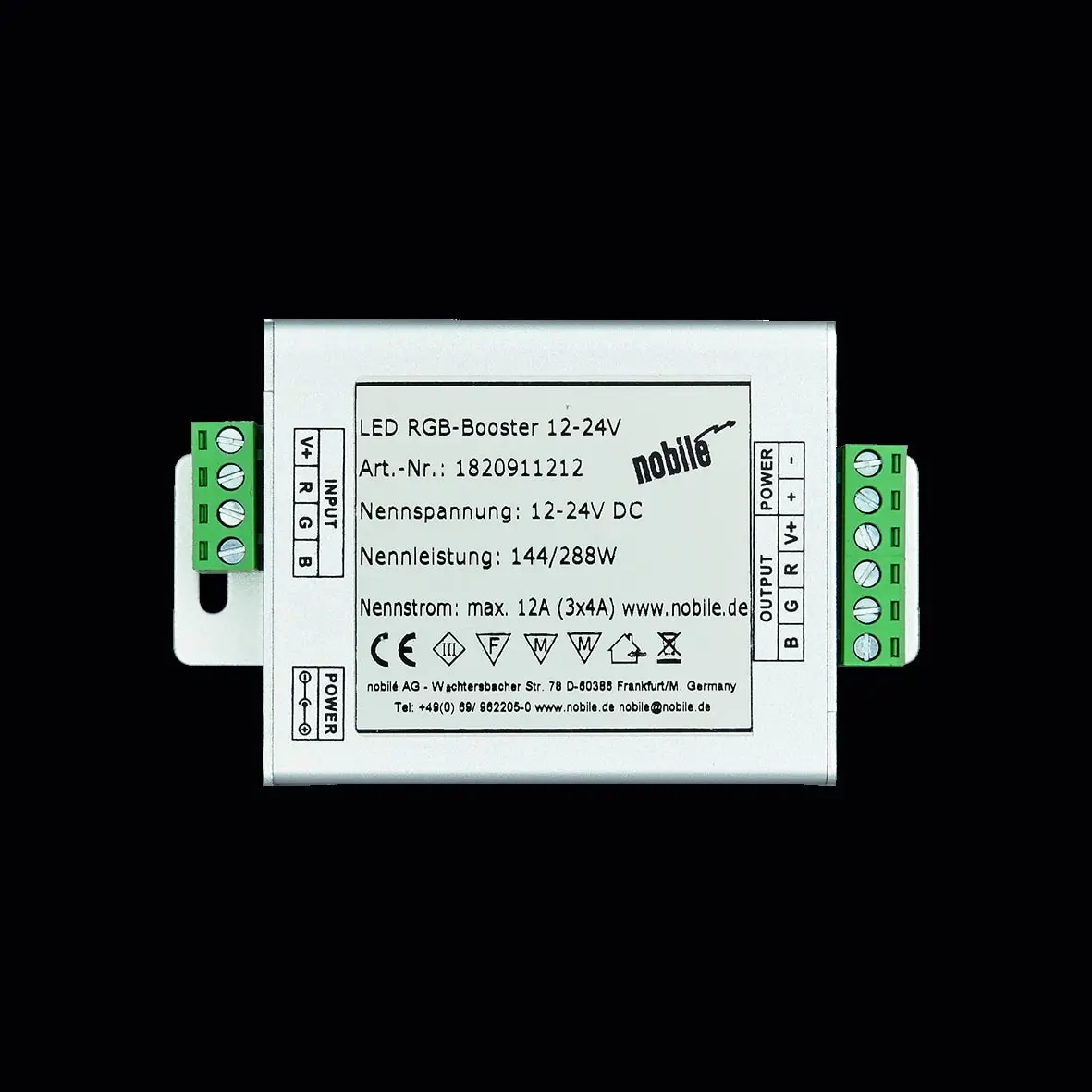 Produktfoto 1 von LED RGB-Booster 12-24V