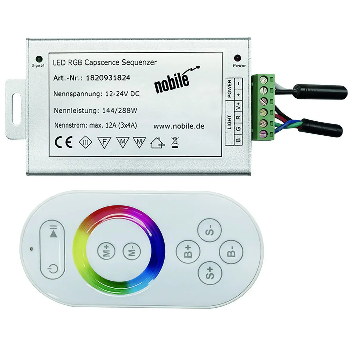 Produktfoto 1 von LED RGB Capscence Sequenzer 12-24V Remote