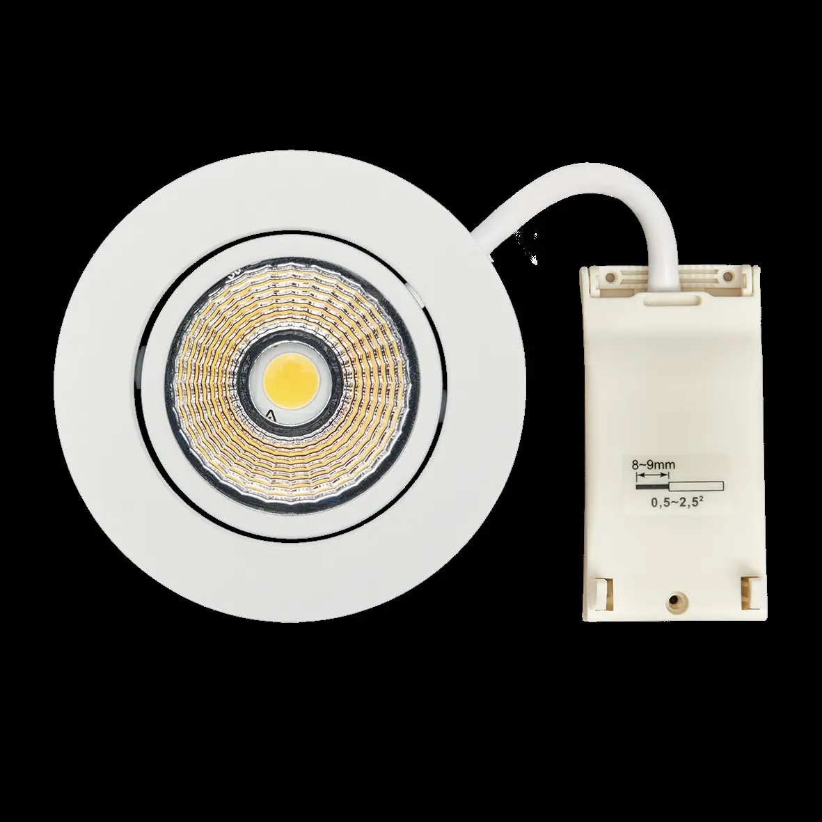 Produktfoto 1 von Downlight/Strahler/Flutlicht 5068 ECO DOB weiß-matt 8W 830 38° dim C