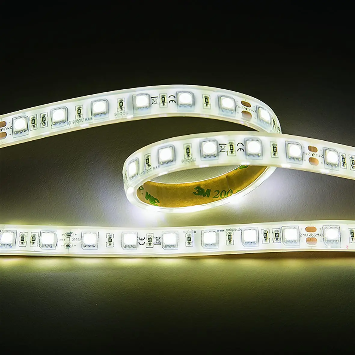 Flexible LED SMD 5050 2m neutralweiß 14,4W/m 24V IP67