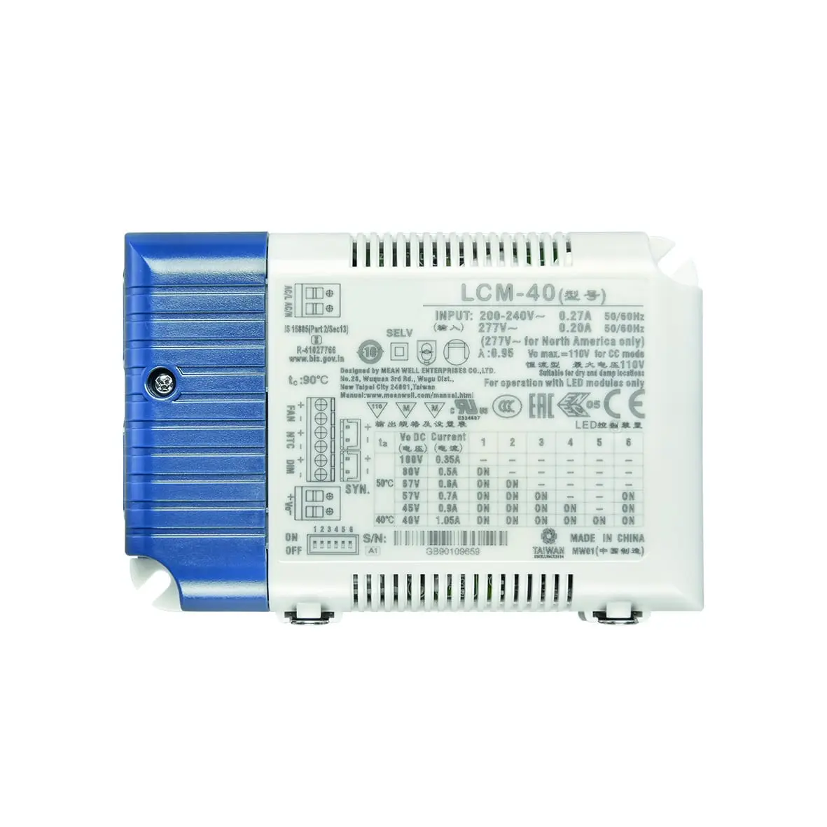 Produktfoto 1 von EL-40 Uni 350-1050 dim 1-10V