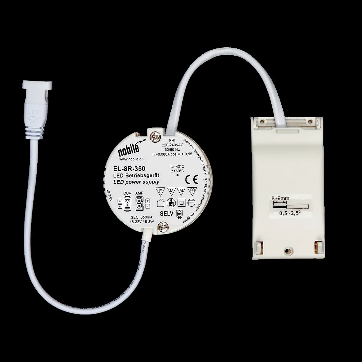 Produktfoto 1 von EL-8R-350 nicht dim CCV Buchse