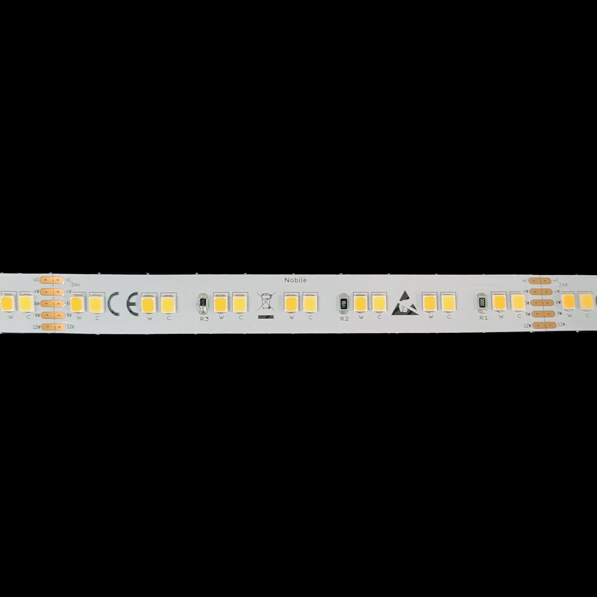 Produktfoto 1 von Flexible LED SMD 2835 5m SCCT 6W/9W/12W MP 24V