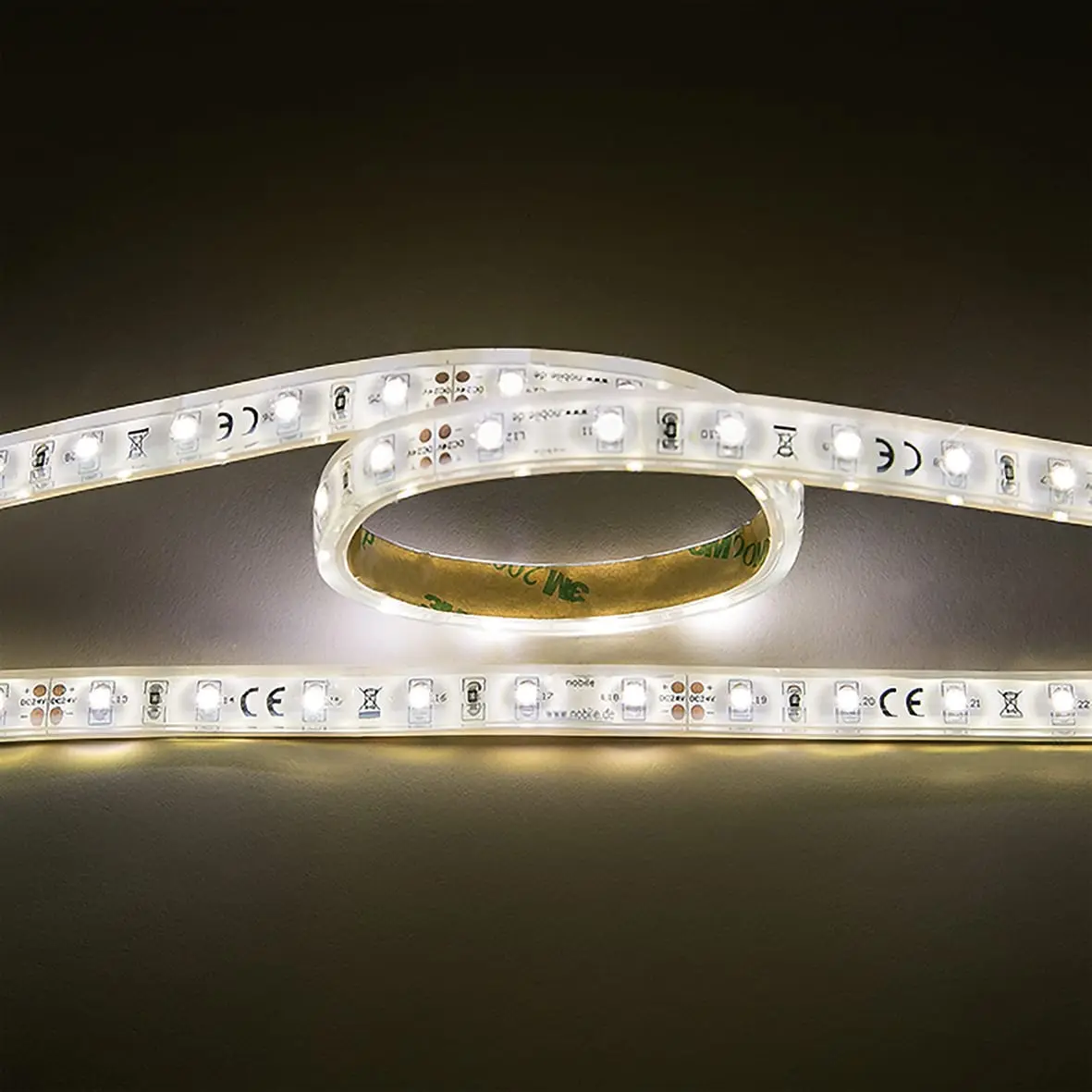 Produktfoto 1 von Flexible LED SMD 3528 5m neutralweiß 4,8W/m 24V IP67