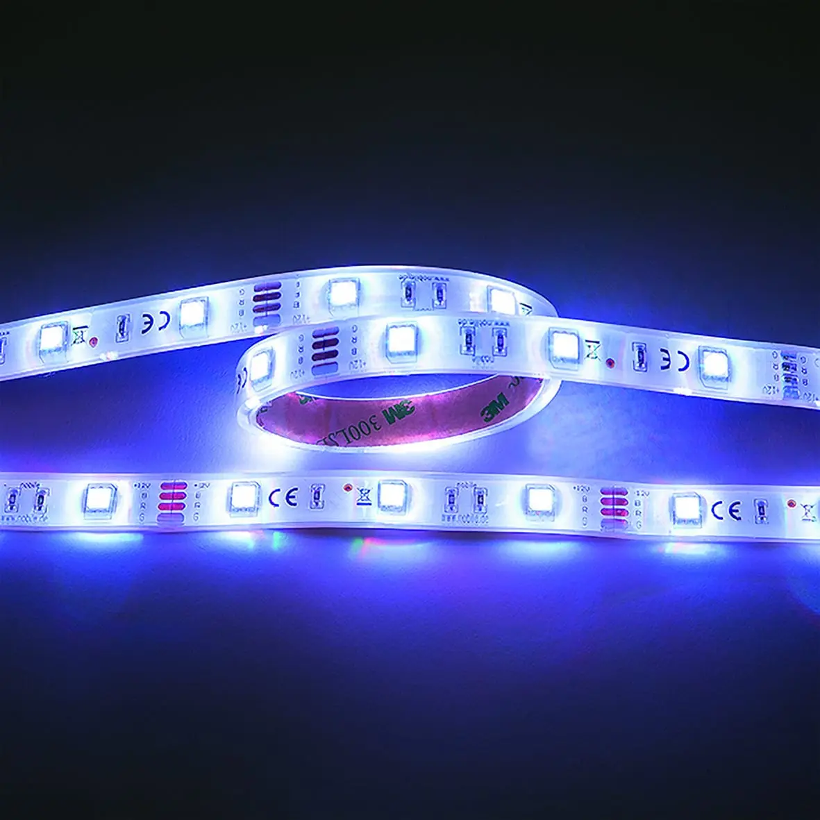 Produktfoto 1 von Flexible LED SMD 5050 5m RGB 7,2W/m 12V IP67