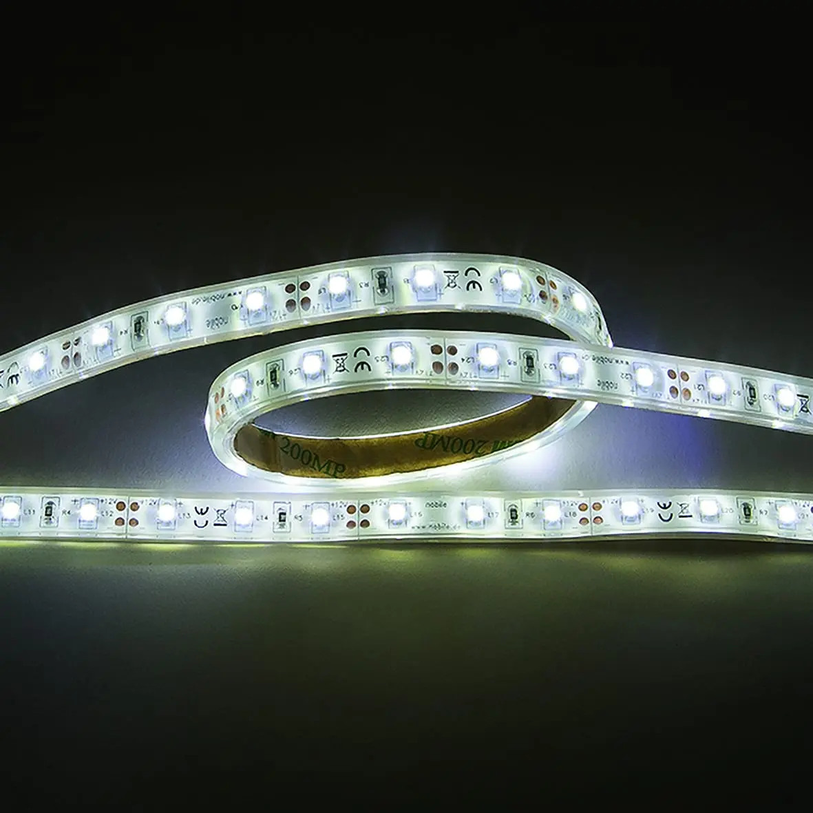 Produktfoto 1 von Flexible LED SMD 3528 5m kaltweiß 4,8W/m 12V IP67
