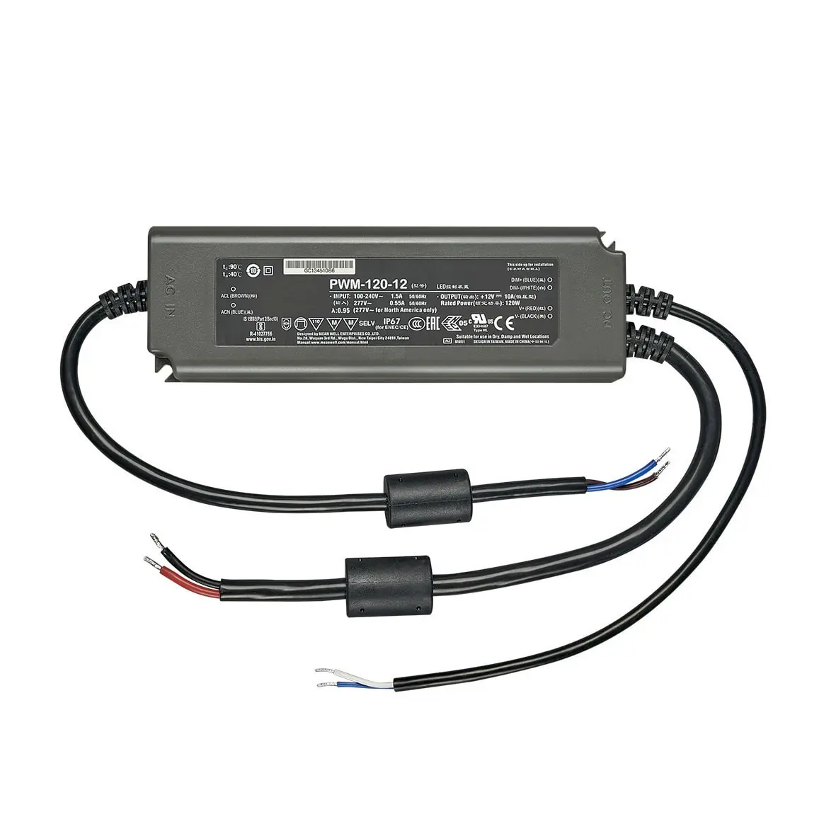 Produktfoto 1 von EL-120-12V IP67 dim 1-10V PWM