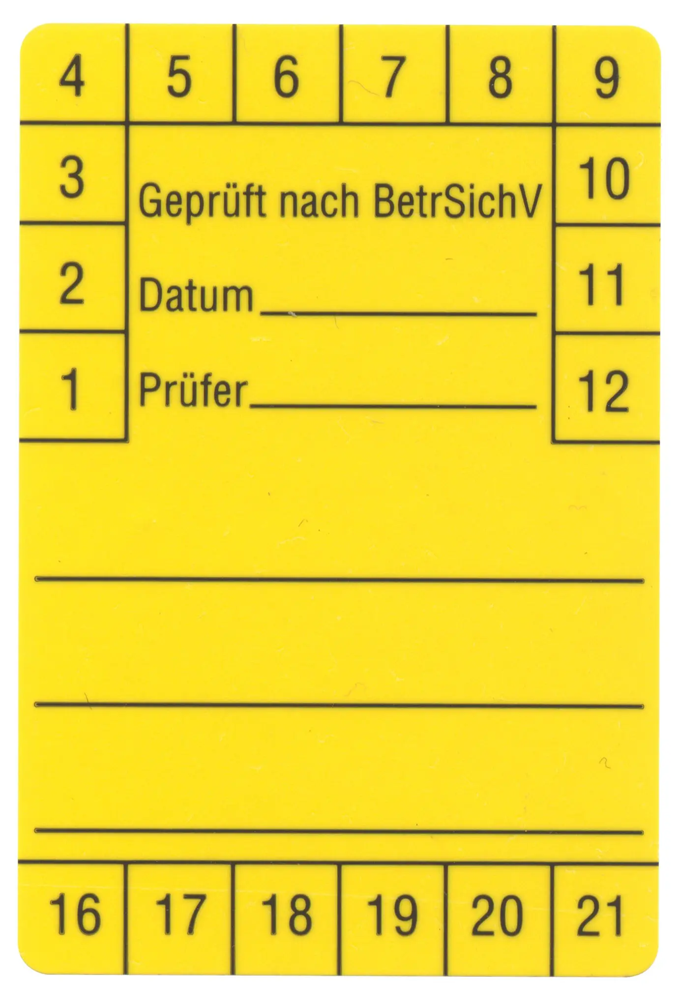 Produktfoto 1 von Beha-Amprobe Prüfetiketten 60 x 40 mm