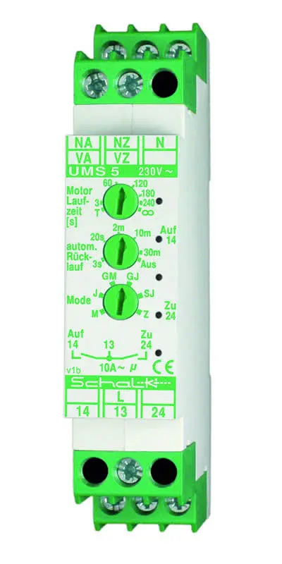 Produktfoto 1 von AUF/ZU-Steuerung 230VAC 2Schließer 10A/250VAC