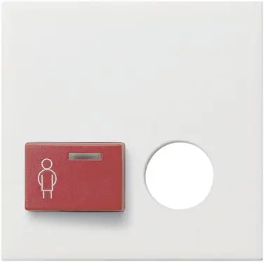 Produktfoto 1 von Abdeckung Ackermann 73022 B / 73023 B System 55 reinweiß matt