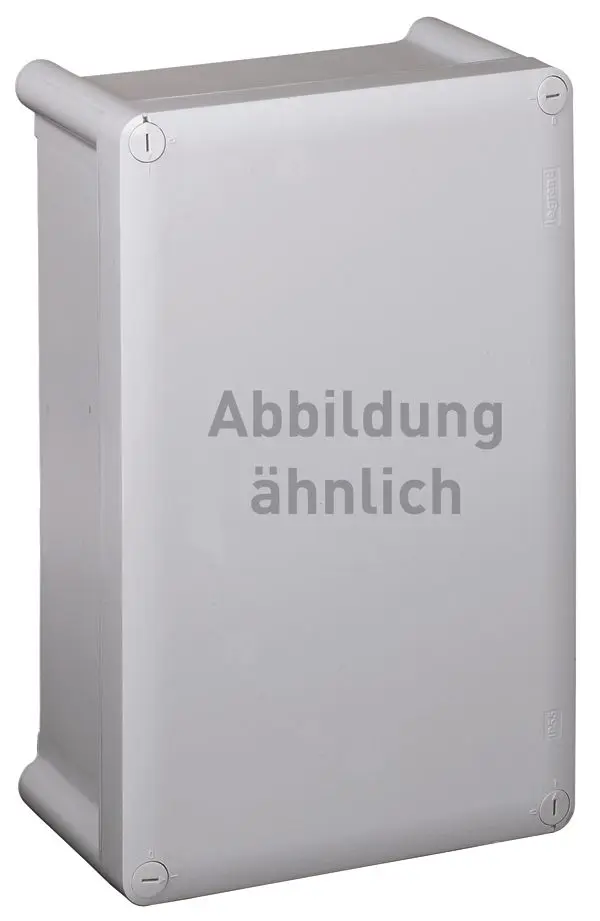 Produktfoto 1 von Kunststoffgehäuse 180x140x86mm HxBxT, IP55 IK07, Glatte Ausführung