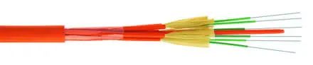 Produktfoto 1 von LWL-Breakoutkabel 4G50/125 OM4 I-K(ZN)H-H, #511# 7 mm, Kompaktader