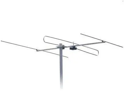 Produktfoto 1 von FM-Antenne 87,5-108MHz Gewinn max.4,5dB Mastschelle 22-60mm