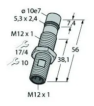 Produktfoto 1 von Induktiver Sensor für hohe Drücke Standard