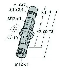 Produktfoto 1 von Induktiver Sensor für hohe Drücke Standard