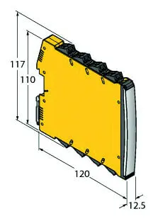 Produktfoto 1 von Messumformer-Speisetrenner 2-kanalig TÜV 15 ATEX 158337 X