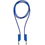 Produktfoto 1 von PES test lead 4mm-bu Verbindungskabel hochflexibel 1m Anschluss 4mm blau