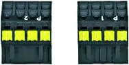 Produktfoto 1 von PNOZ X Set spring loaded terminals P1+P2 Sicherheitsschaltgerät