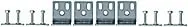 Produktfoto 1 von PSEN op Bracket kit Standardbefestigungswinkel