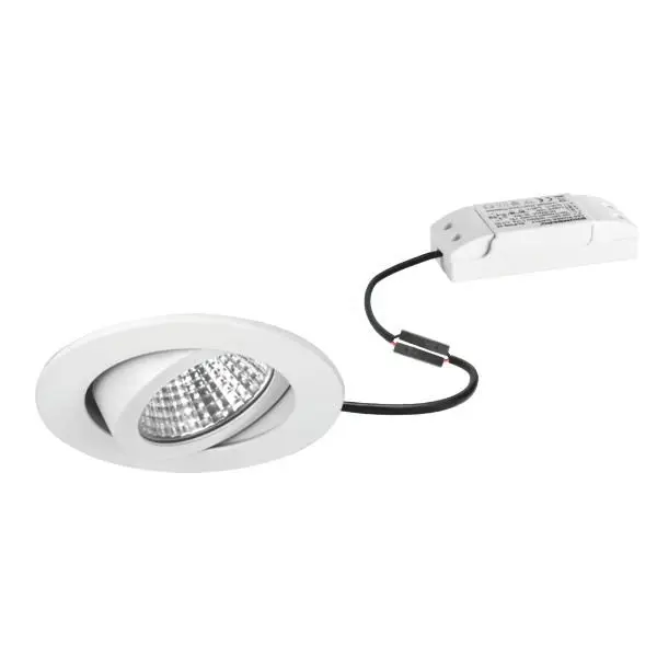 Produktfoto 1 von LED-Einbaustrahler 6W Alu weiß rund 600lm, 230V, D82 DA68 ET50, IP65