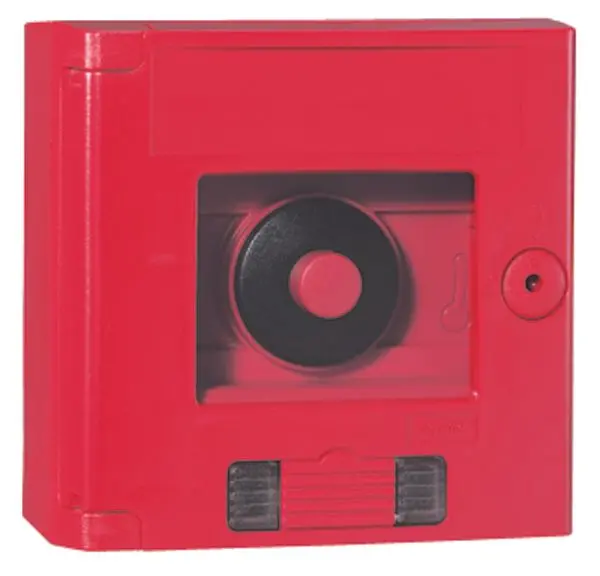 Produktfoto 1 von Sicherheitskasten IP44-IK07, m.Taster u.LED-Leuchtmelder, 1Öffner/1Schließer