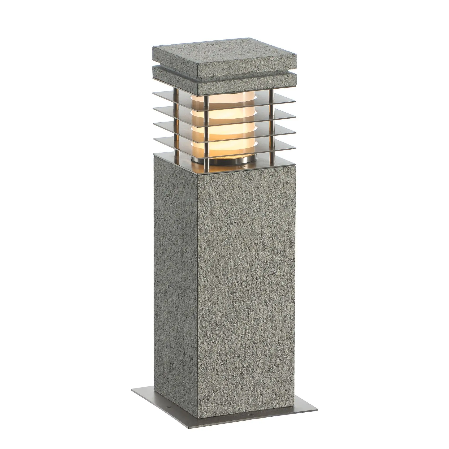 Produktfoto 1 von ARROCK GRANITE 40 Stehleuchte Granit salt+pepper E27 max.15W