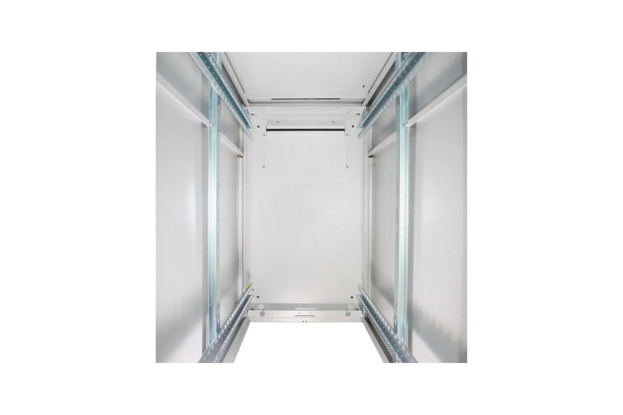 Produktfoto 1 von DIGITUS 42HE Netzwerkschrank 2053x600x1000mm grau RAL7035