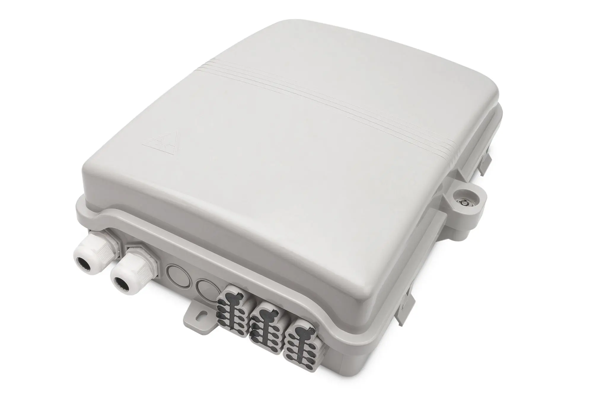 Produktfoto 1 von Outdoor FTTH Distributionsbox f.8xSC Simplex Adapter u.24 Spleiße
