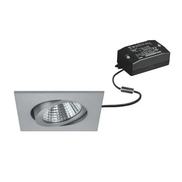 Produktfoto 1 von LED-Einbaustrahler 230V,7W,3000K,alu matt