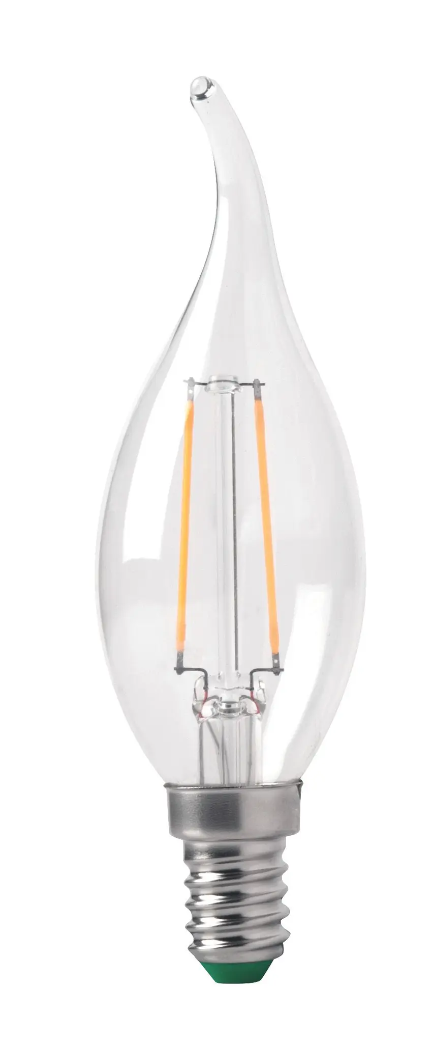 Produktfoto 1 von LED Filament Candle C35T 4W-400lm E14/827