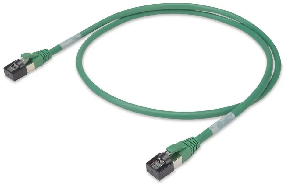 Produktfoto 1 von ETHERNET-Leitung,RJ-45,RJ-45,grün