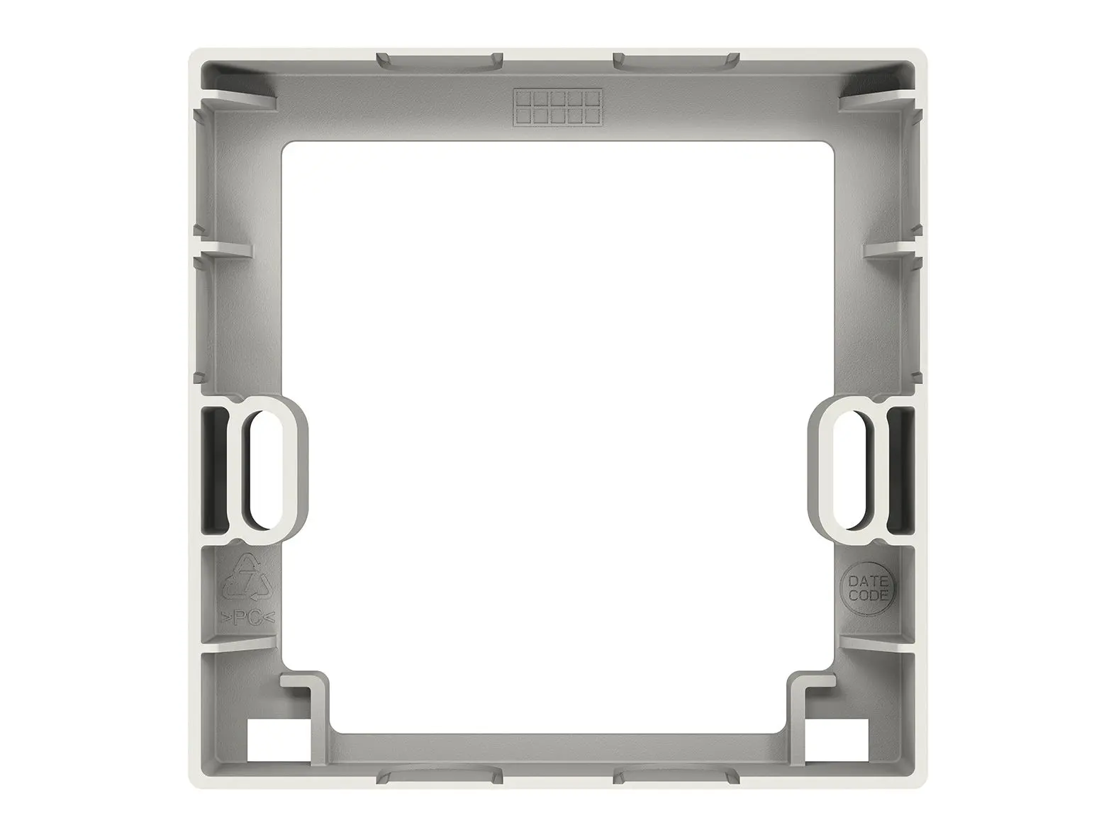 Produktfoto 1 von Abstandsrahmen weiß theLeda S/D, theLuxa R