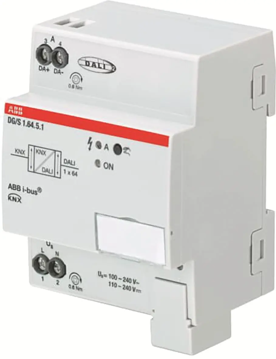 Produktfoto 1 von DG/S1.64.5.1 DALI-Gateway, Premium, 1fach, REG