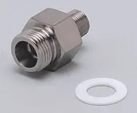 Produktfoto 1 von Einschraubadapter f.Prozess Sens.:M18 Proz.:M12x1 (Titan) 30bar