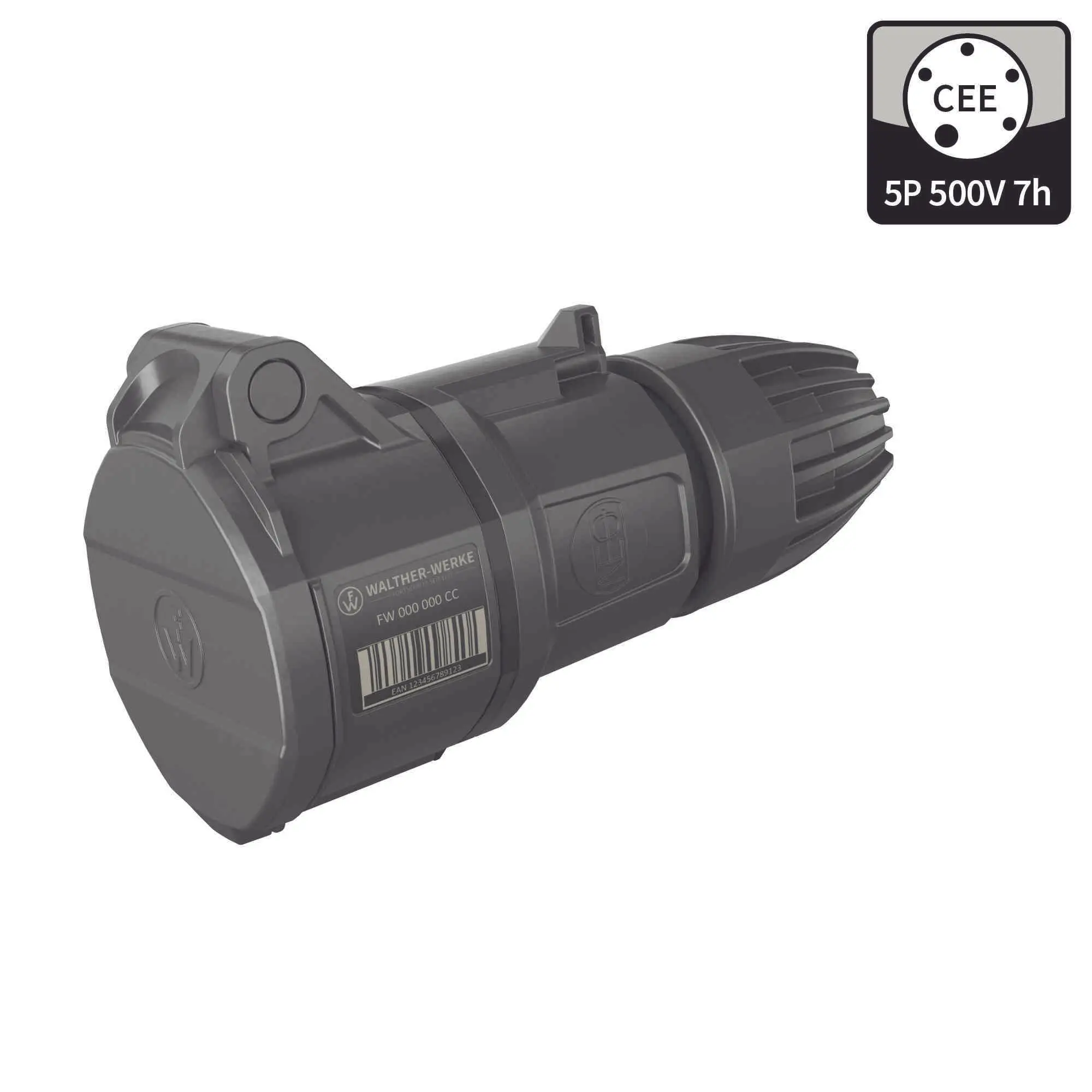 Produktfoto 1 von CEE NEO Kupplung 16A 5P 7h IP54