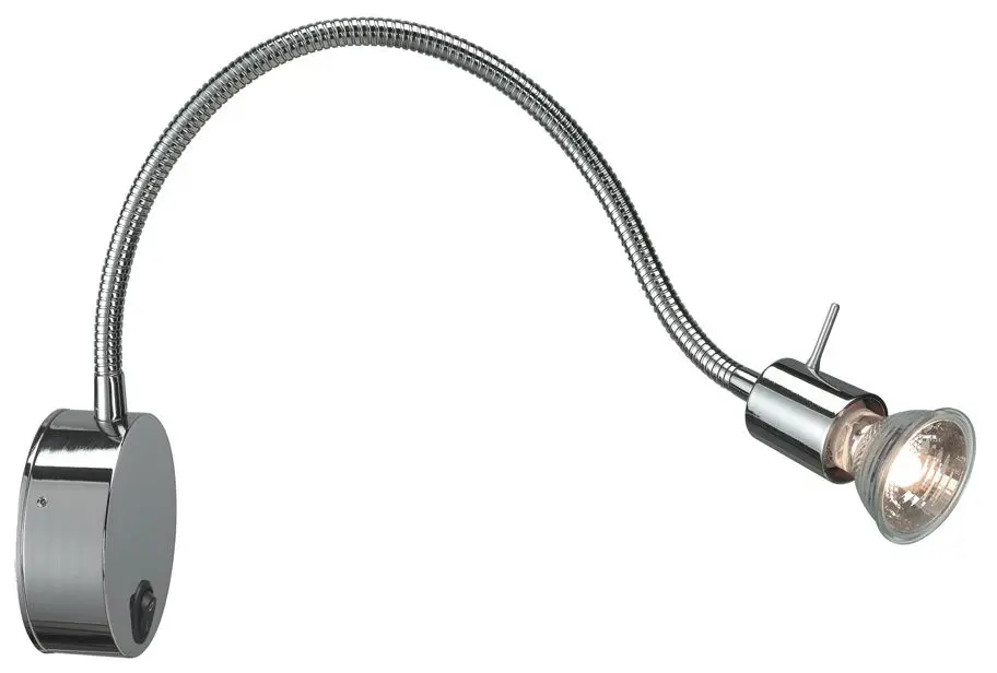Produktfoto 1 von DIO FLEX PLATE Wandleuchte chrom GU10 max.50W