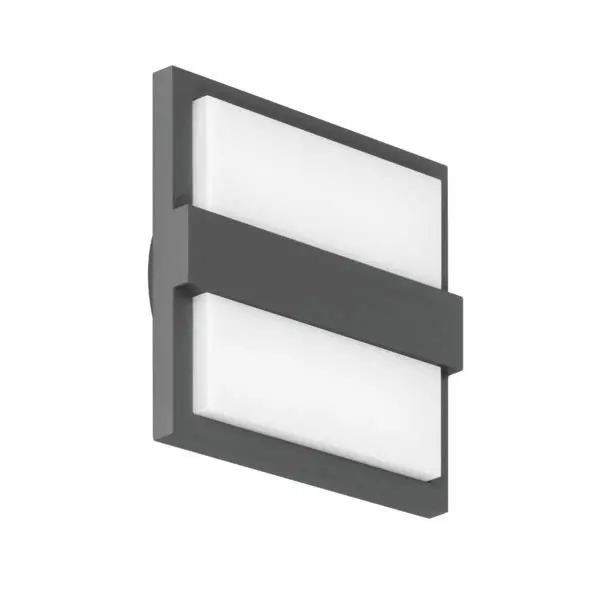 Produktfoto 1 von LED-Wandanbauleuchte 230 V AC, 50 Hz, 8,5W,3.000 K, strukturgraphit