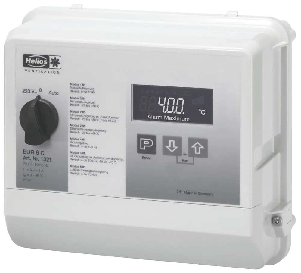 Produktfoto 1 von Elektron. Universal-Regelgerät zur stufenl. Drehzahl-Regelung