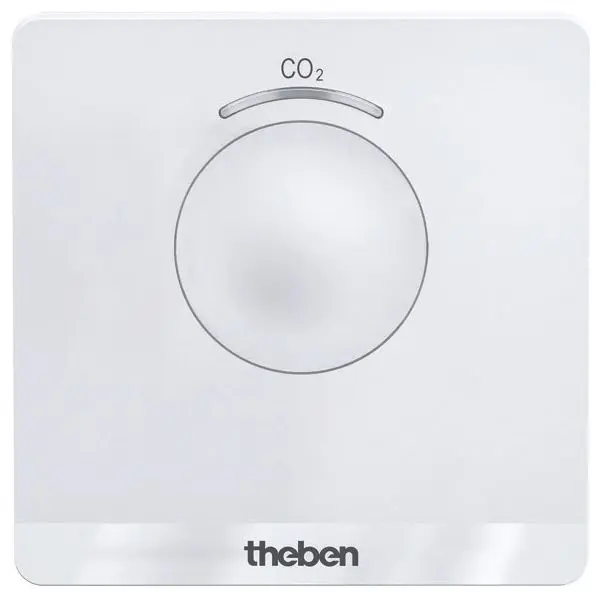 Produktfoto 1 von Mobiler CO2-Sensor mit USB-Kabel zur Messung der Luftqualität, LED-Ampel