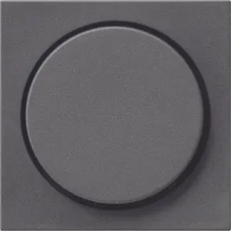 Produktfoto 1 von Abdeckung Drehdimmer System 55 anthrazit